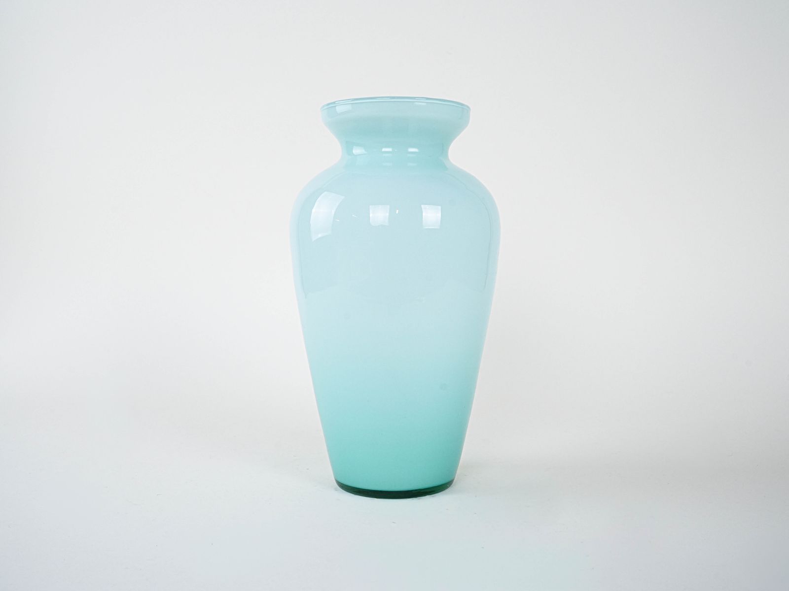 Glass Vase, Italian Design, 1970s, Made In Italy photo for sale