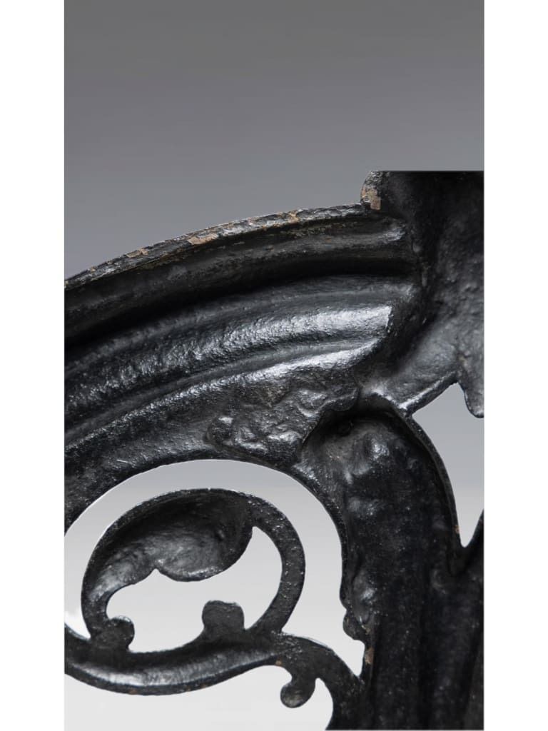 photo vinterior Victorian Coalbrookdale Cast Iron Stick Stand