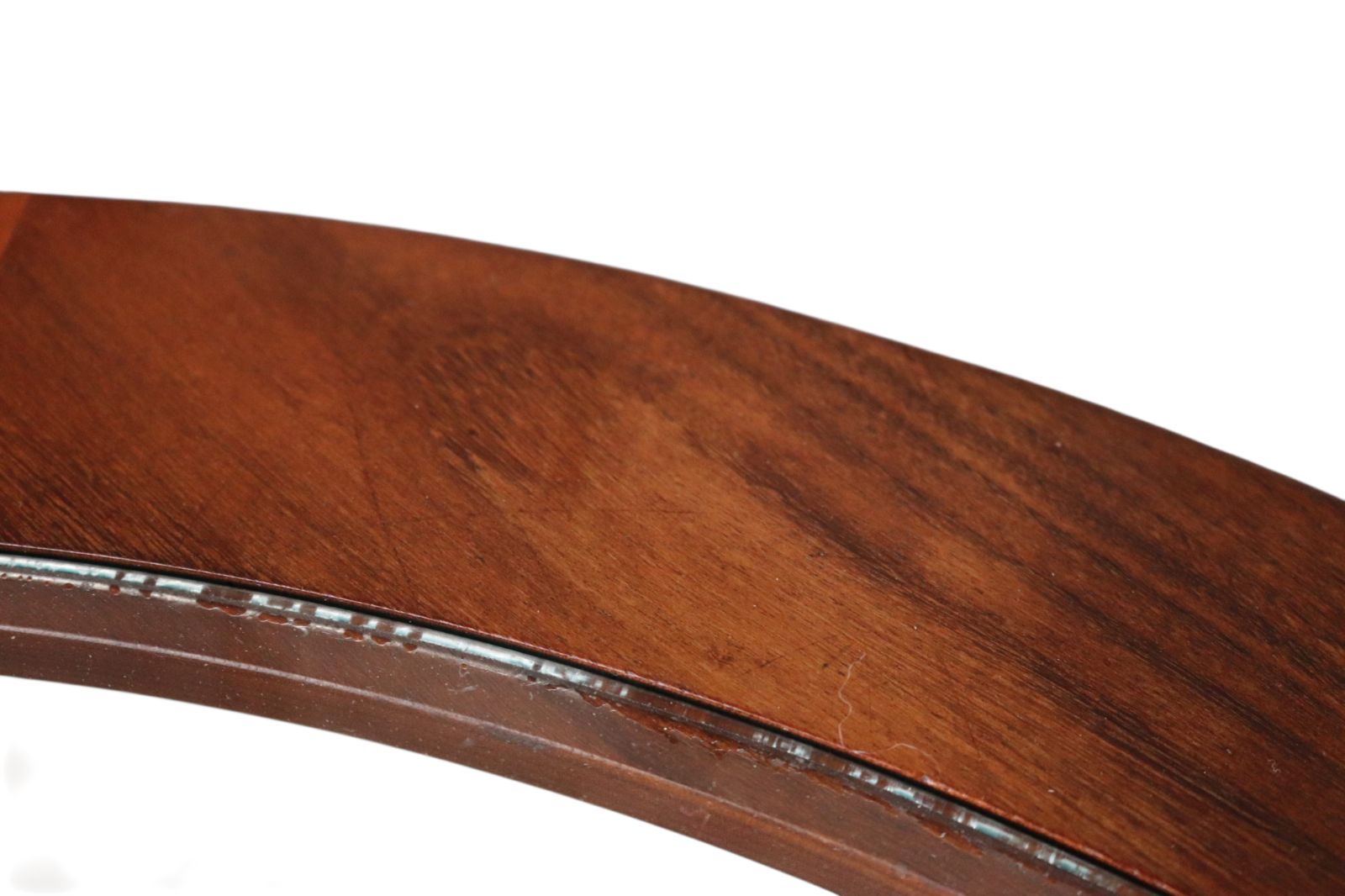 Mid Century G Plan Astro Round Teak Glass Top Coffee Table V.Wilkins Vintage photo furniture