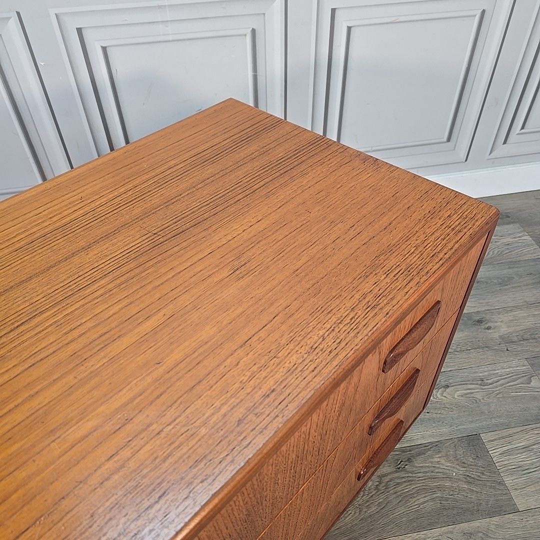 Vintage Chest Of Drawers G Plan Teak Mid Century 3 Drawer Low Retro Wooden Mcm photo 230.0