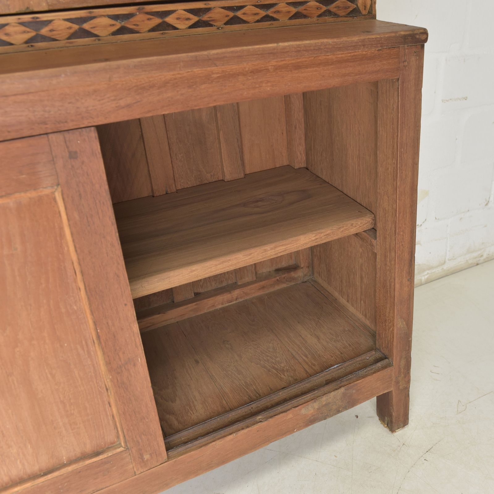 Antique! Narrow Art Deco Cabinet, Restored, Display Case, Collector's Cabinet, 2 Of 2 photo buy