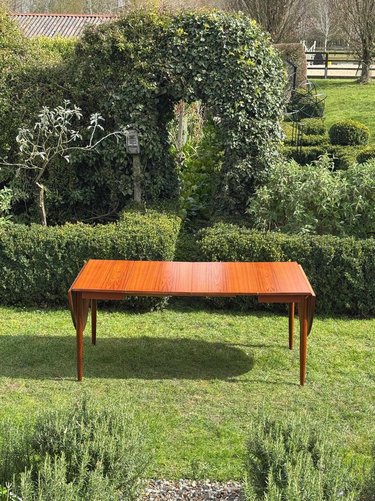 Mid Century Danish Teak Dining Table By Arne Vodder Seats 8 To 10 ;1960 photo vinterior