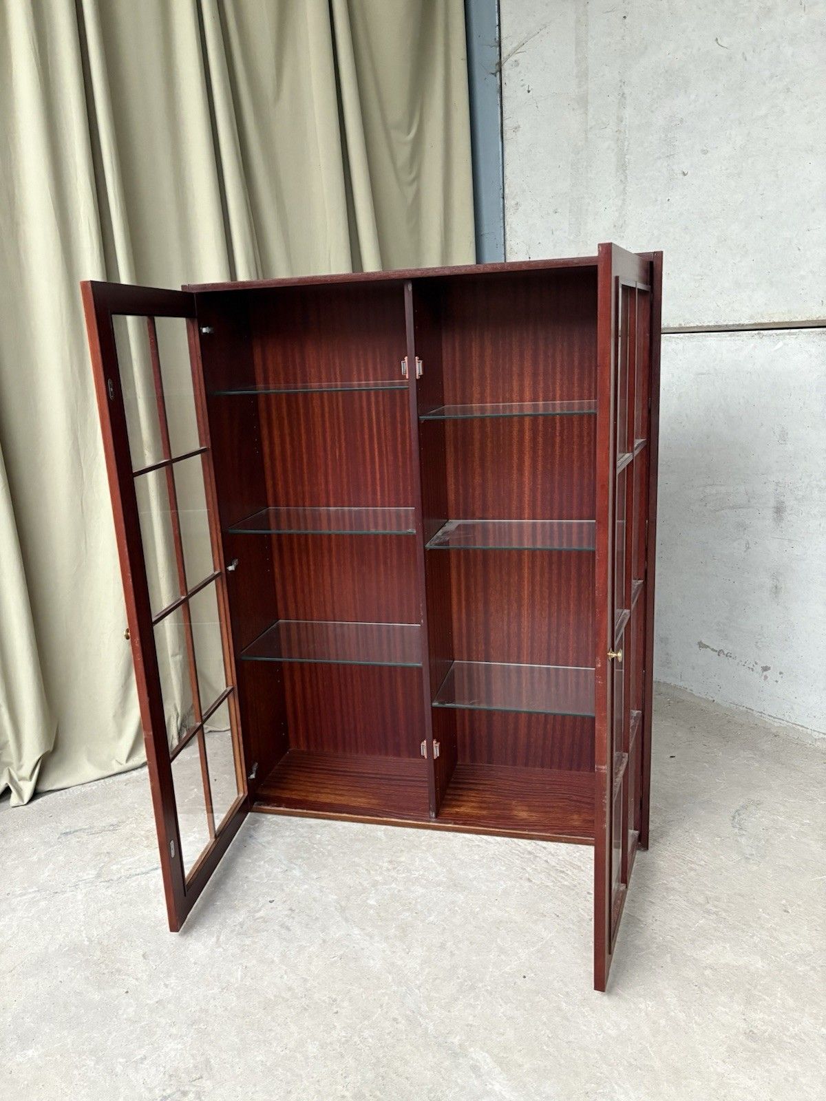 Vtg Late Mid Century Danish Rosewood Bookcase Cabinet Scandi Retro R1149 photo vinterior