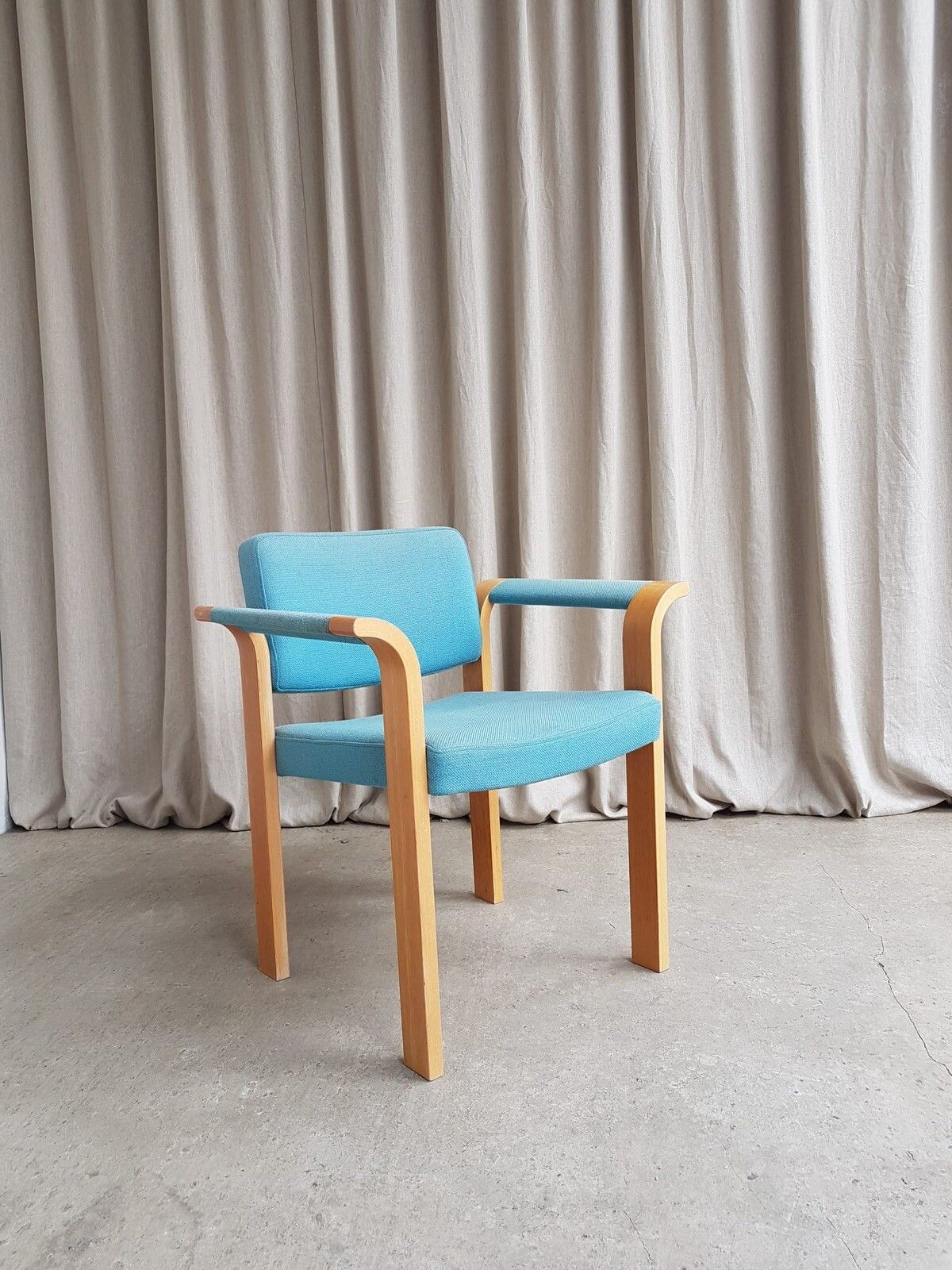 Vtg Late Mid Century Armchair Side Chair By Magnus Olesen Modernist Retro R123 photo buy