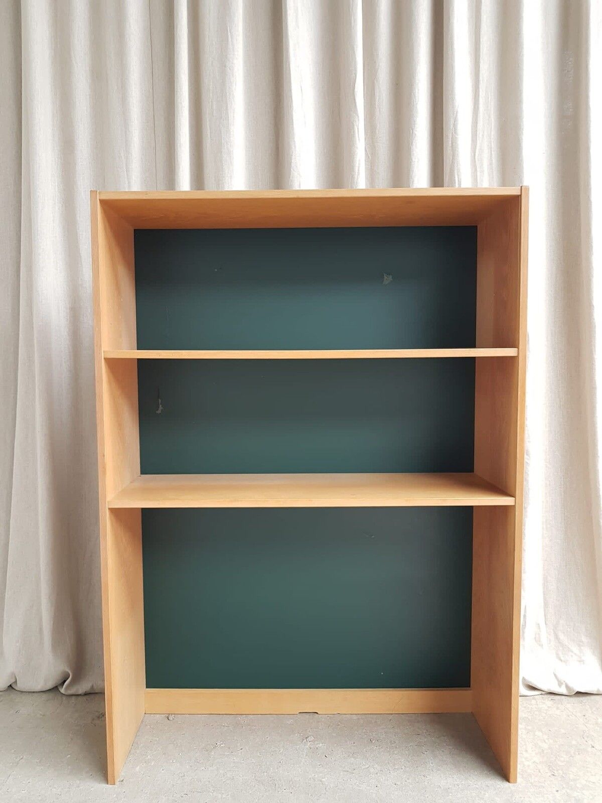 Vtg Mid Century Danish Oak Bookcase Shelving Wall Unit Retro Scandi R189 photo for sale