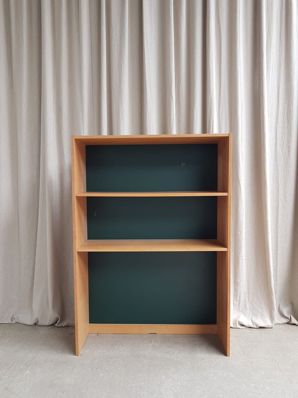 Vtg Mid Century Danish Oak Bookcase Shelving Wall Unit Retro Scandi R189 photo Furniture