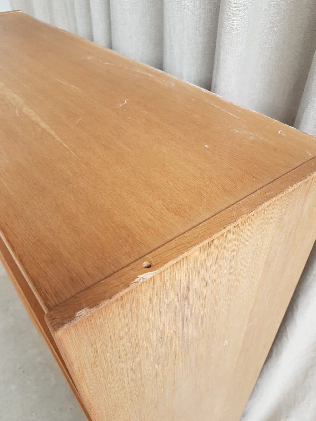 Furniture Vtg Mid Century Danish Oak Bookcase Shelving Wall Unit Retro Scandi R189 photo