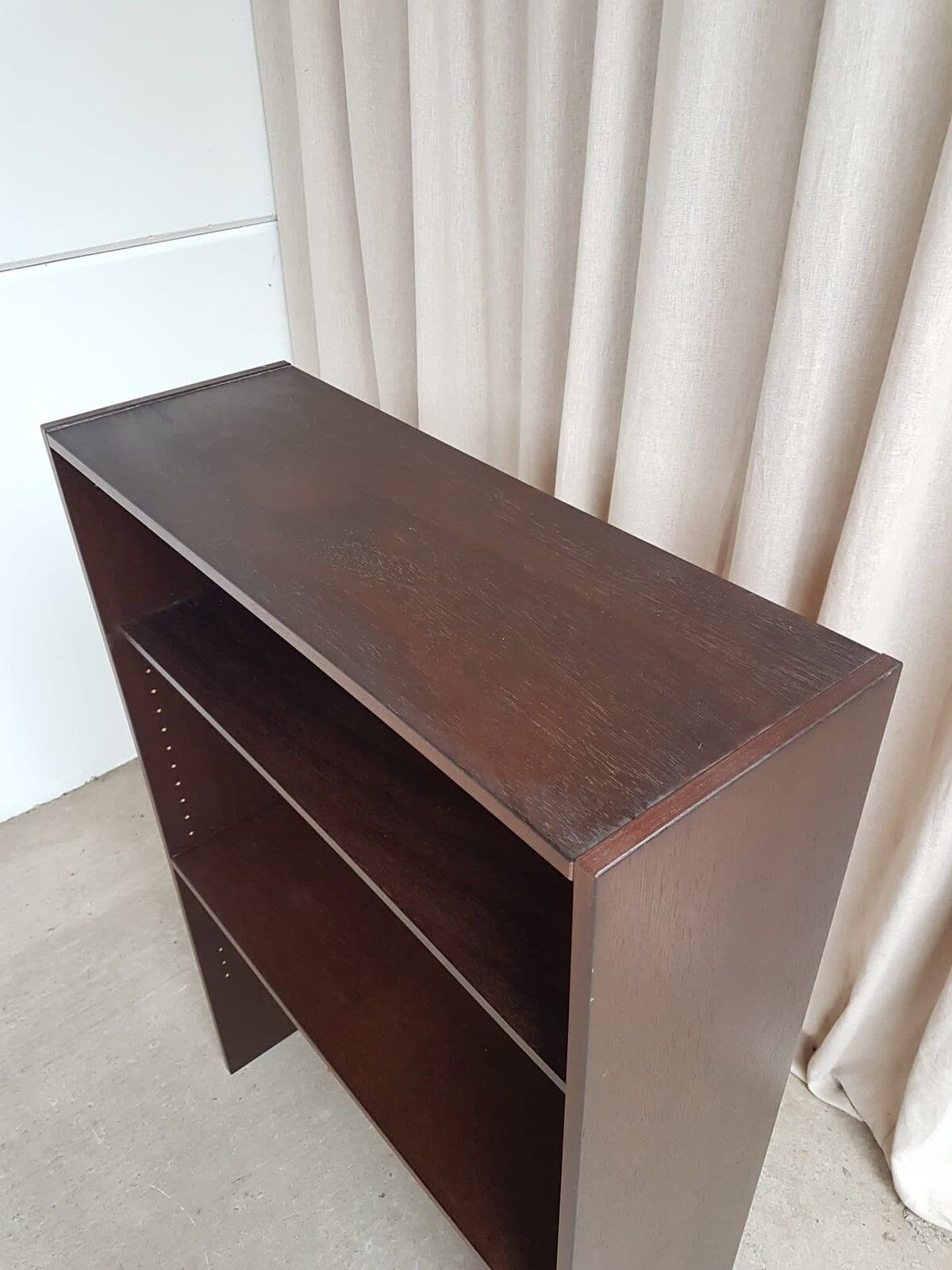Vtg Late Mid Century Danish Bookcase Shelving Wall Unit Retro Scandi R290 photo vinterior