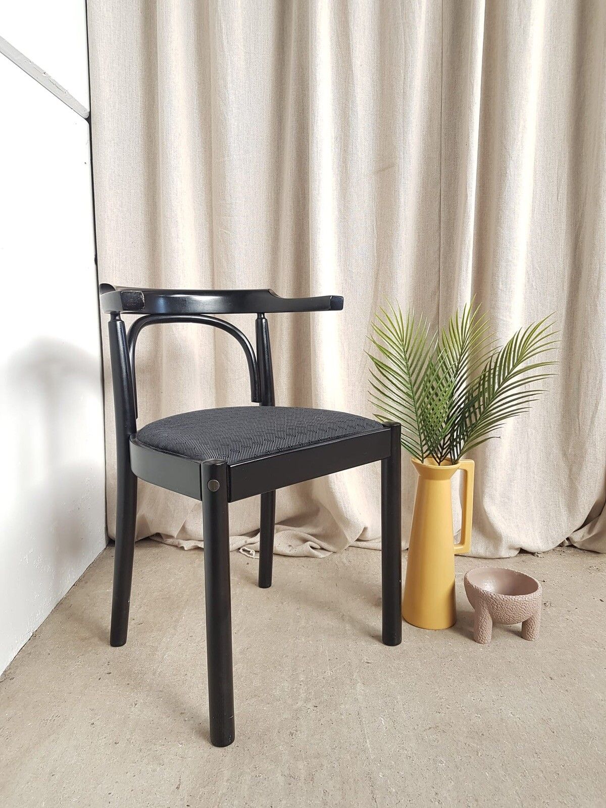 Vtg Late Mid Century Thonet Style Armchair Side Occasional Desk Chair Retro R279