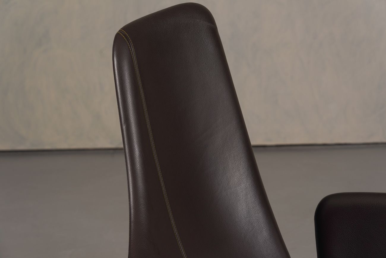 Furniture Fjord Lounge Chair And Pouf By Patricia Urquiola For Moroso, Italy 2000’s photo
