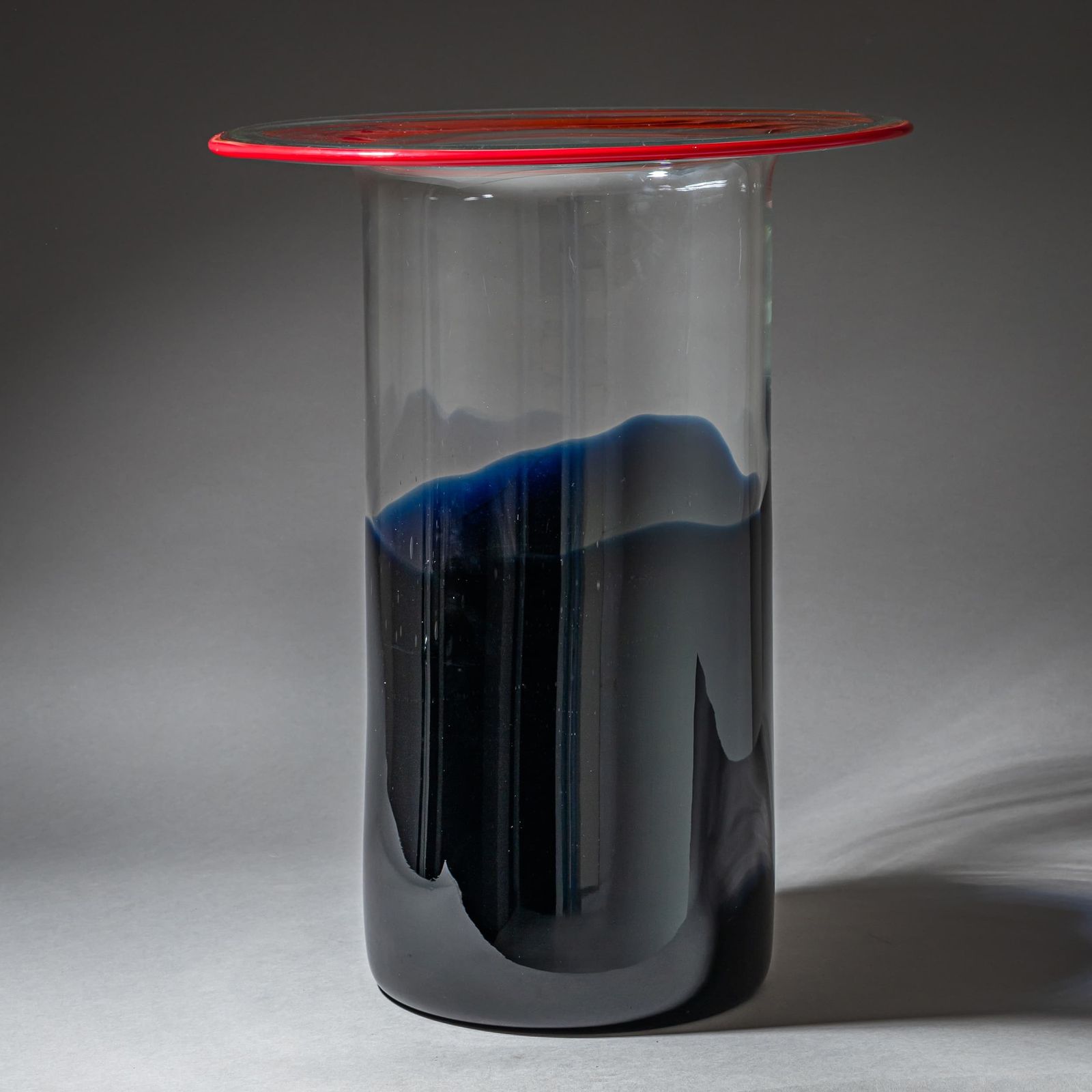 Cylindrical Vase By Renato Toso For Leucos, Italy 1970s