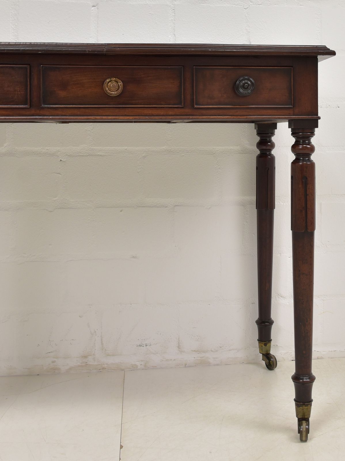 photo furniture Antique! Small Desk, Restored, England, Circa 1920, Mahogany Secretary