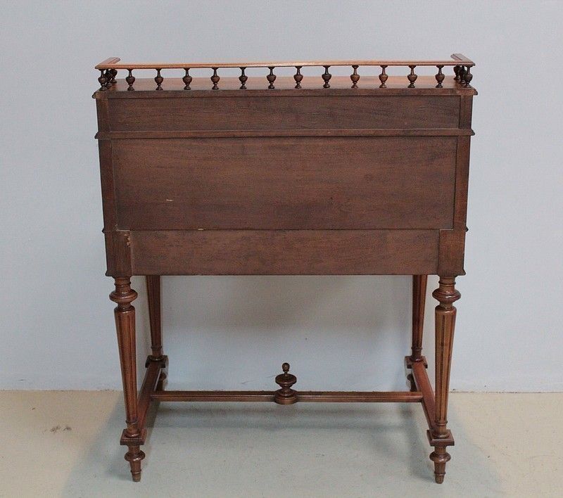 Furniture Office Cylinder Walnut 1930 photo