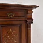 Antique! Restored Gründerzeit (Late 19th Century) Rosewood Cabinet photo vintage