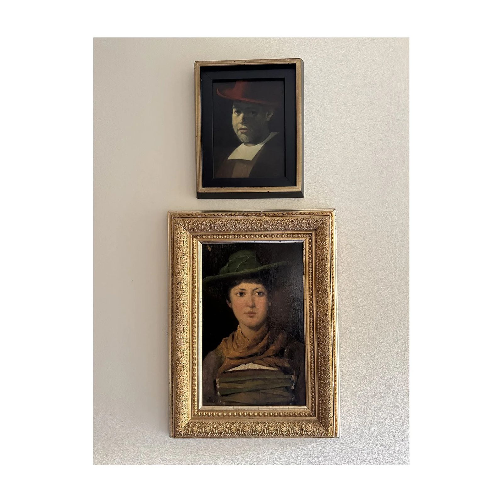 photo furniture Girl In A Green Hat, 1800s