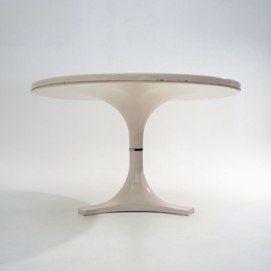 Table With Central Leg By Ignazio Gardella For Kartell, 1970s photo furniture