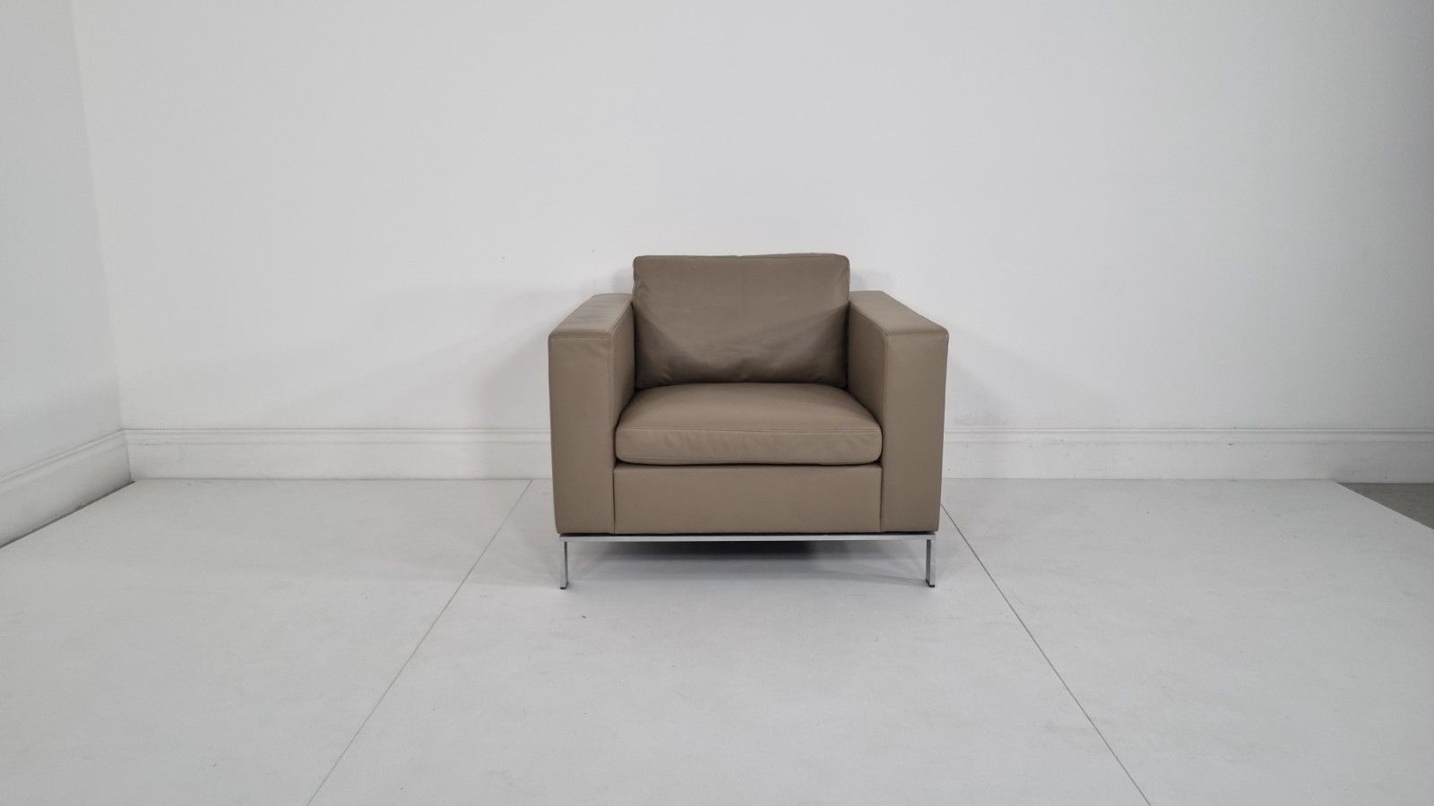 Walter Knoll 503 Armchair In Bamboo Leather Excellent Condition #10 photo for sale