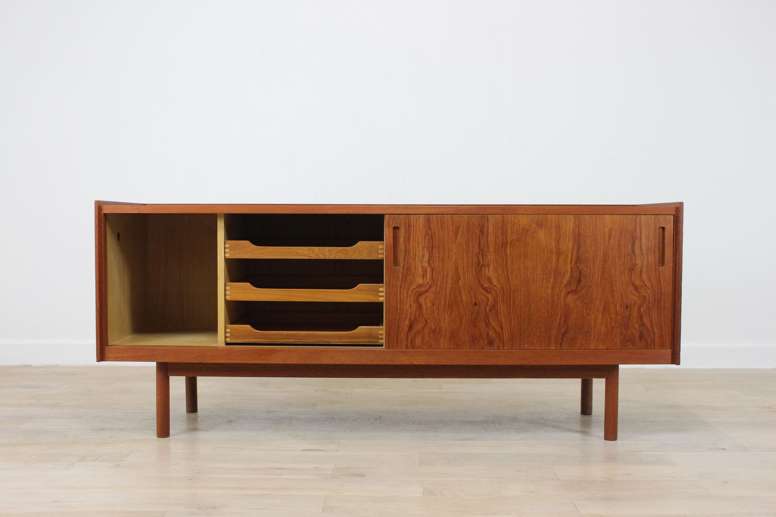 Late 1960’s Danish Teak Small Sideboard By Brande photo for sale