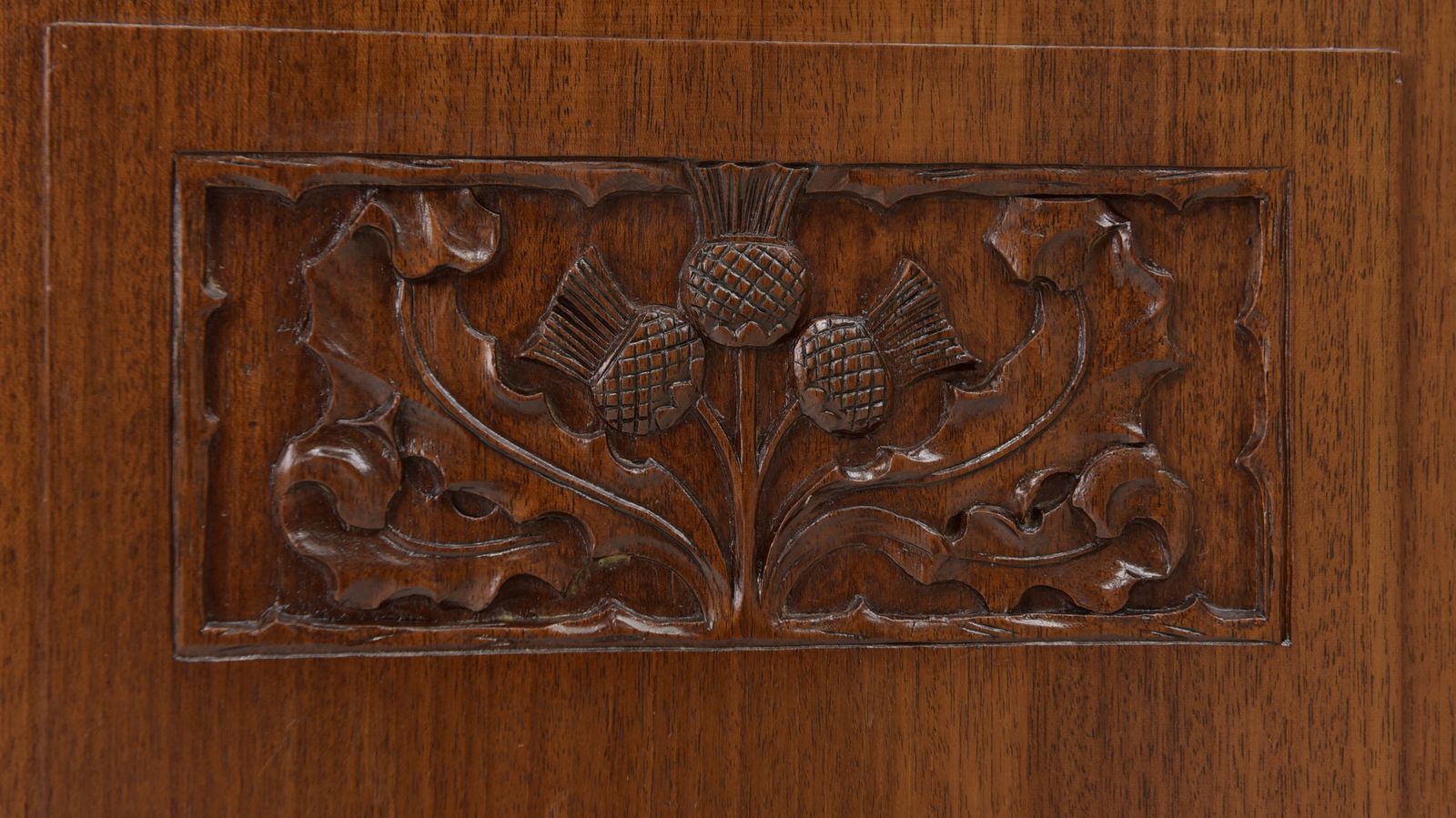 Antique! Small Restored Mahogany Chest Of Drawers, Art Nouveau/Art Deco, Circa 1920 photo vintage