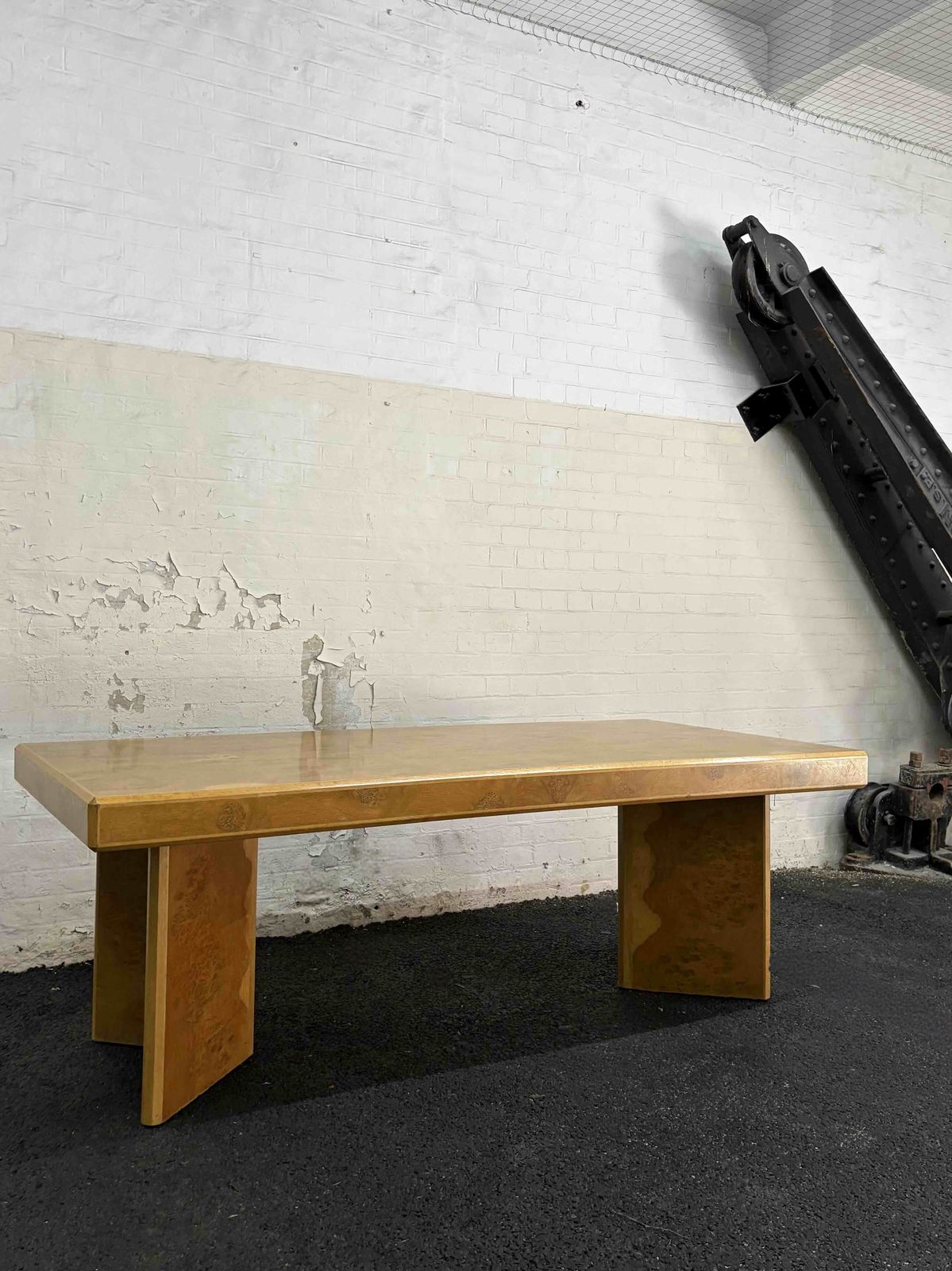John Home For Hk Living Ltd Burr Oak Dining Table, United Kingdom Circa 1998 photo 1150.0