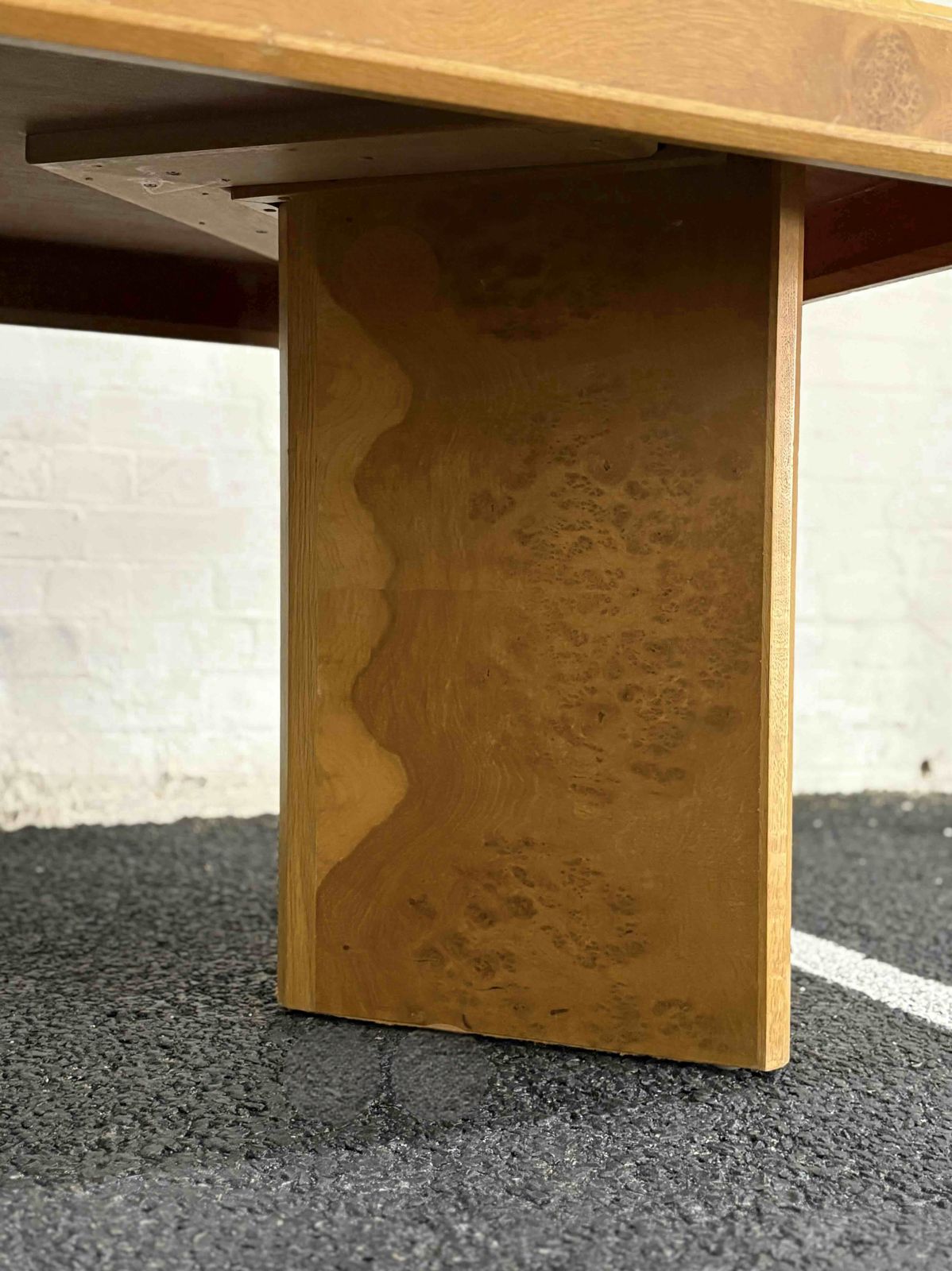 1150.0 John Home For Hk Living Ltd Burr Oak Dining Table, United Kingdom Circa 1998 photo