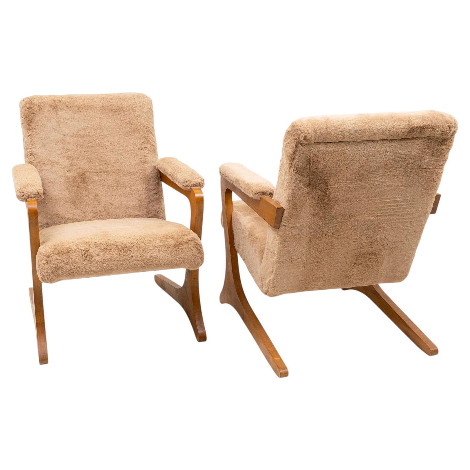 Pair Of "Zeca" Lounge Chairs Attributed To José Zanine Caldas, Brazil, 1960