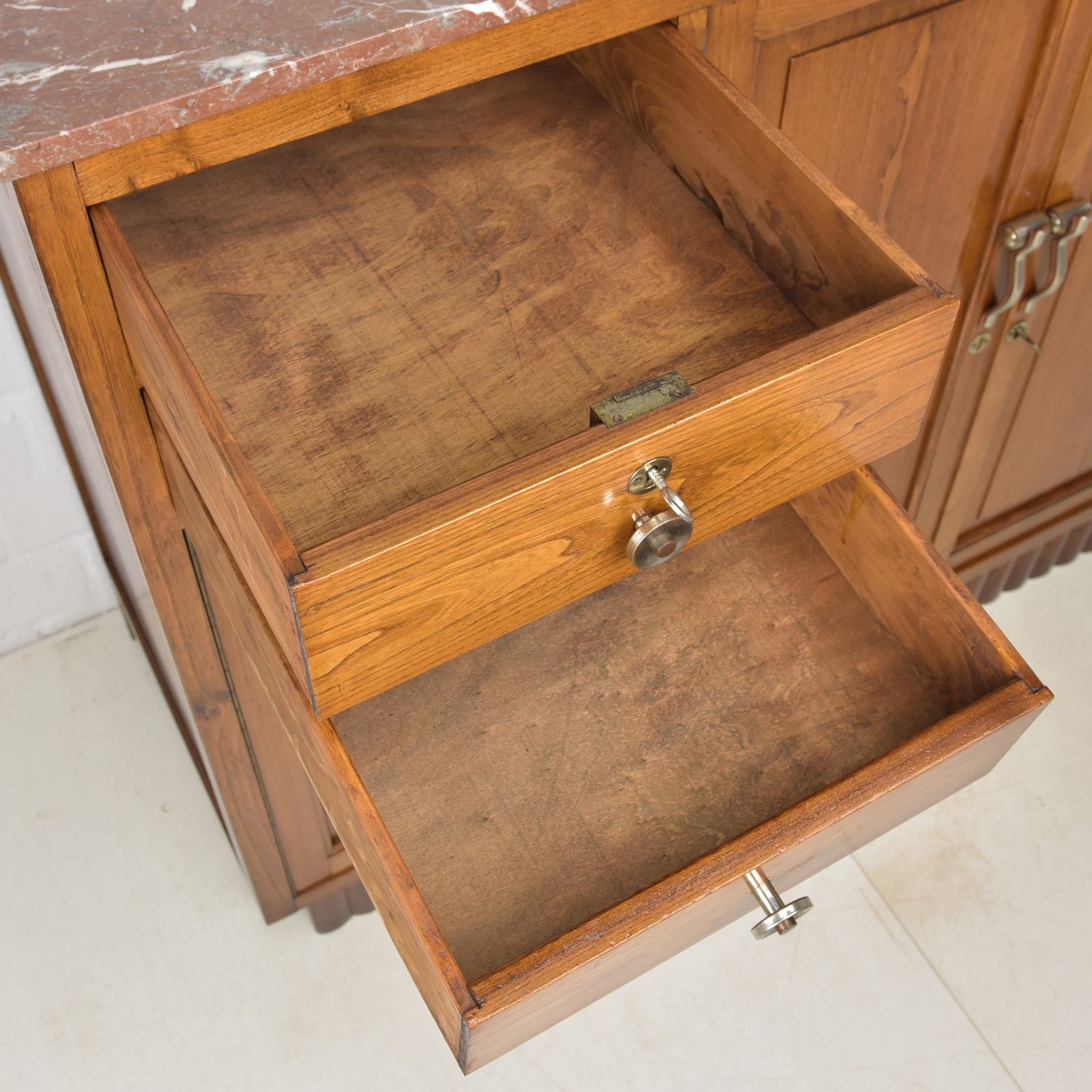 Antique! Restored Art Deco Sideboard, Circa 1930. Chest Of Drawers, Sideboard, Cabinet. photo buy