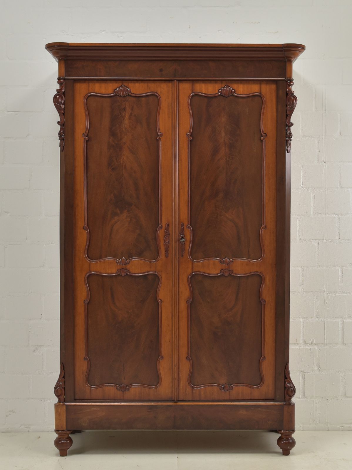 Antique! Restored Mahogany Louis Philippe Shelving Unit. photo furniture