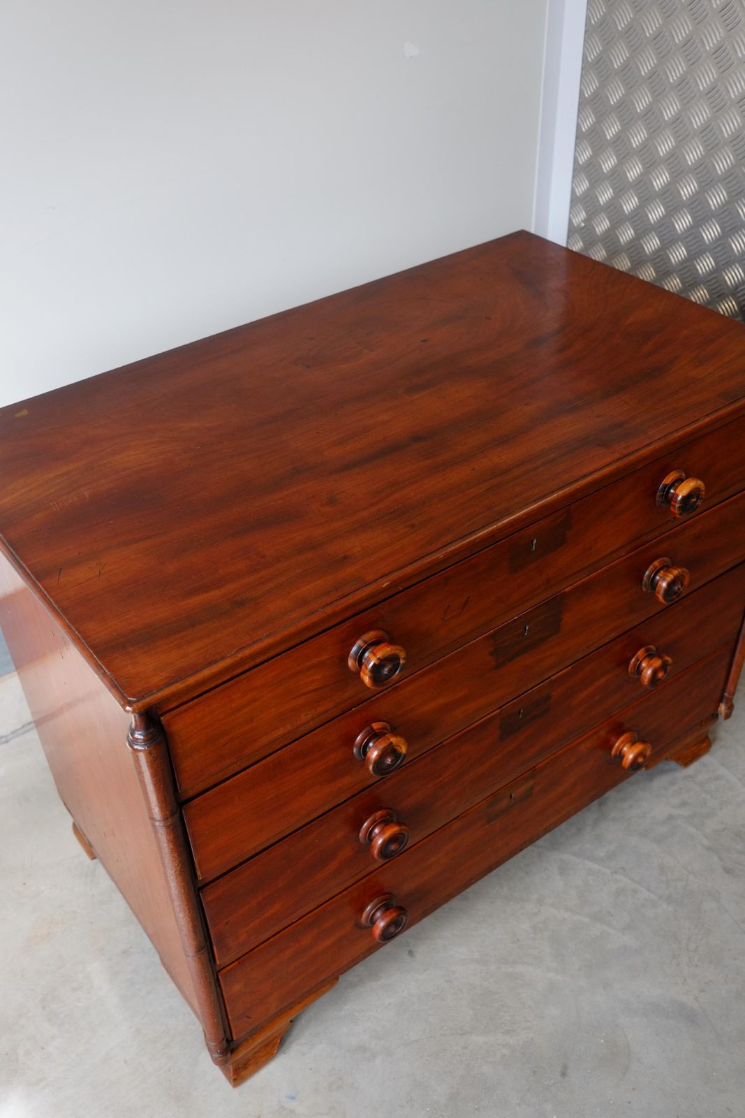 photo furniture Unique 19th Century Mahogany Chest Of Drawers