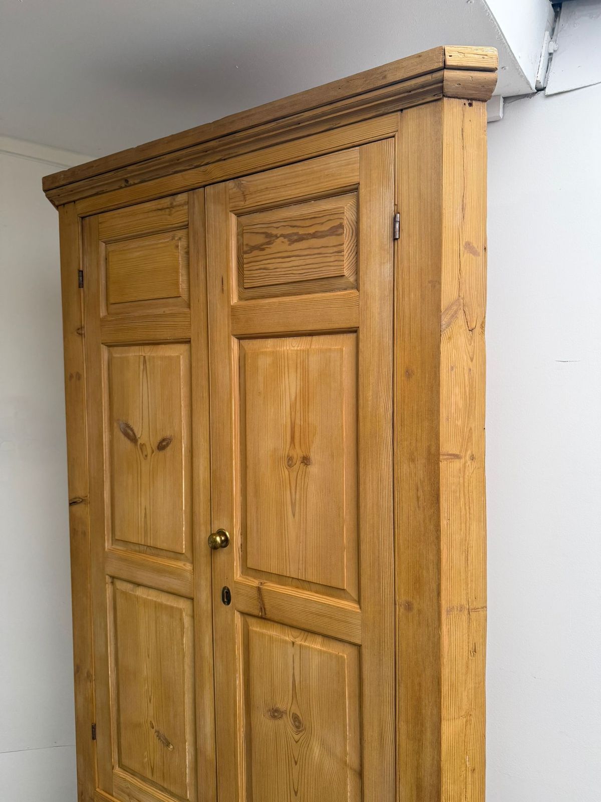 A Fantastic Georgian Pine Tall  1 Piece Drinks Cabinet photo furniture