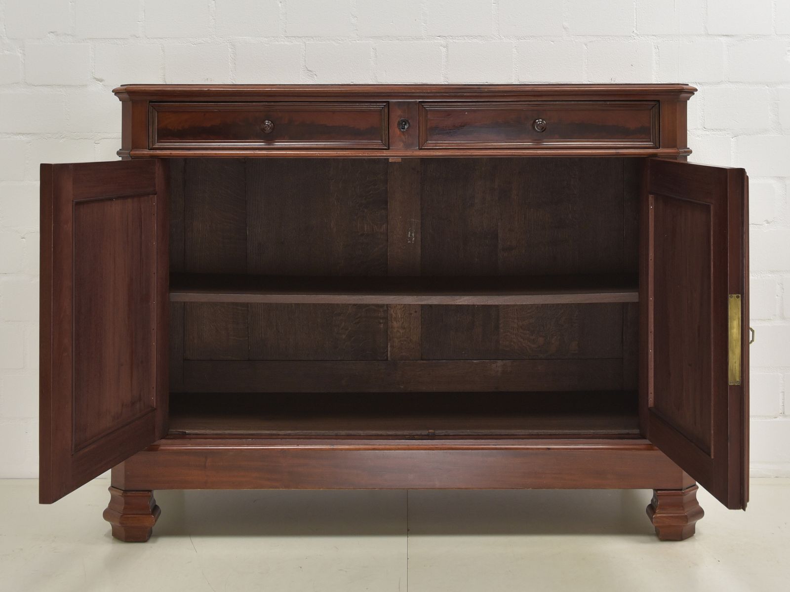 Antique! Restored Mahogany Chest Of Drawers/Sideboard, Circa 1880. photo for sale