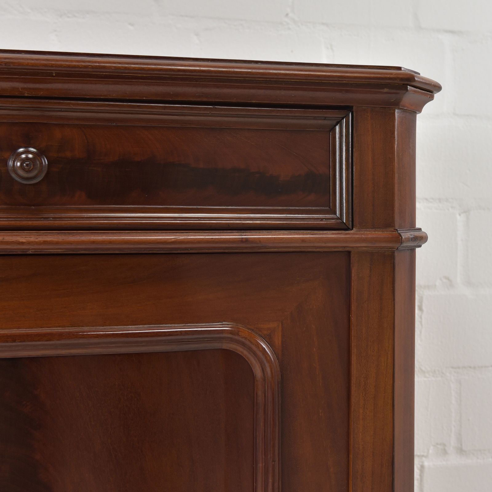 Antique! Restored Mahogany Chest Of Drawers/Sideboard, Circa 1880. photo vintage