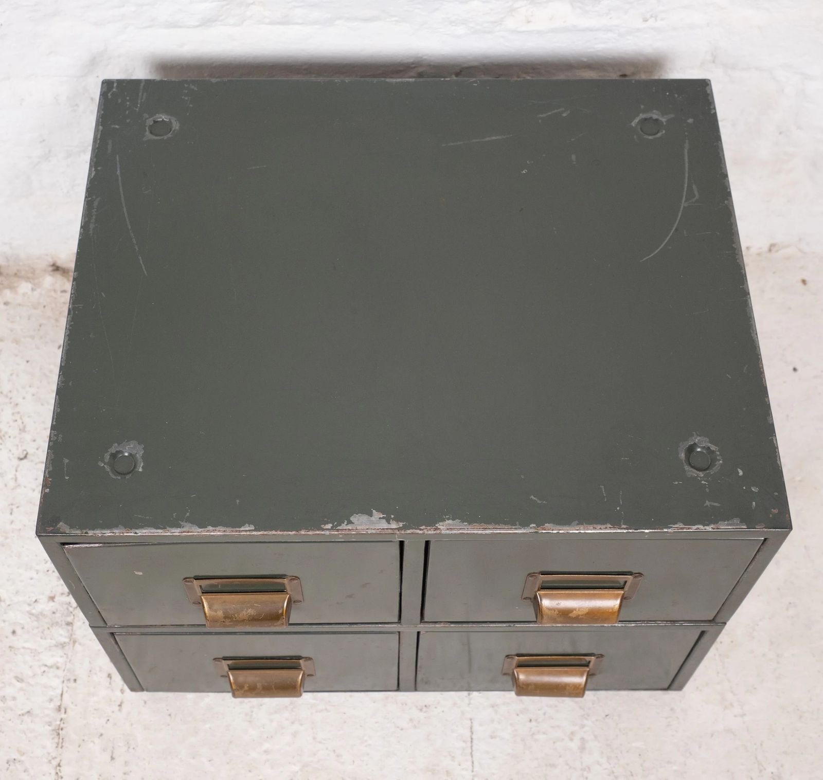 Vintage Industrial Filing Storage Drawers photo vinterior