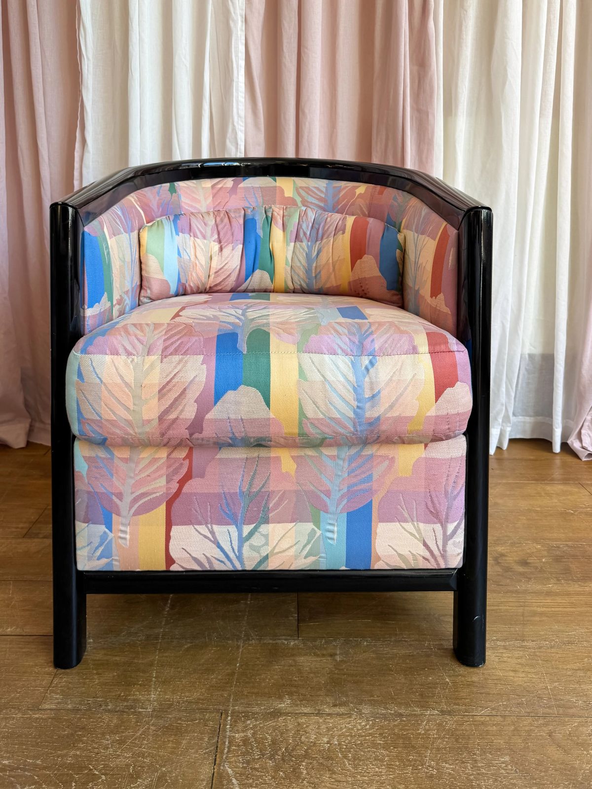 Postmodern Tub Chair, By Gervan (1 Of 2) photo for sale