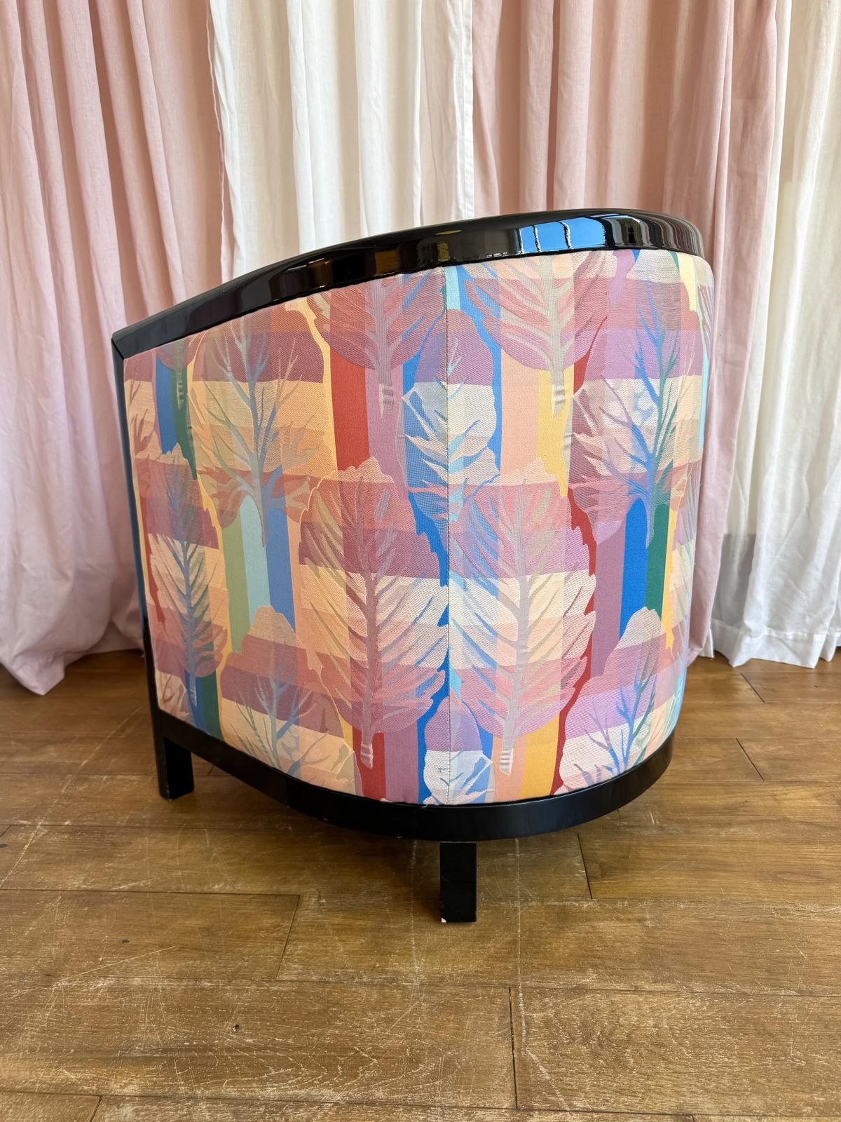 Postmodern Tub Chair, By Gervan (1 Of 2) photo vintage