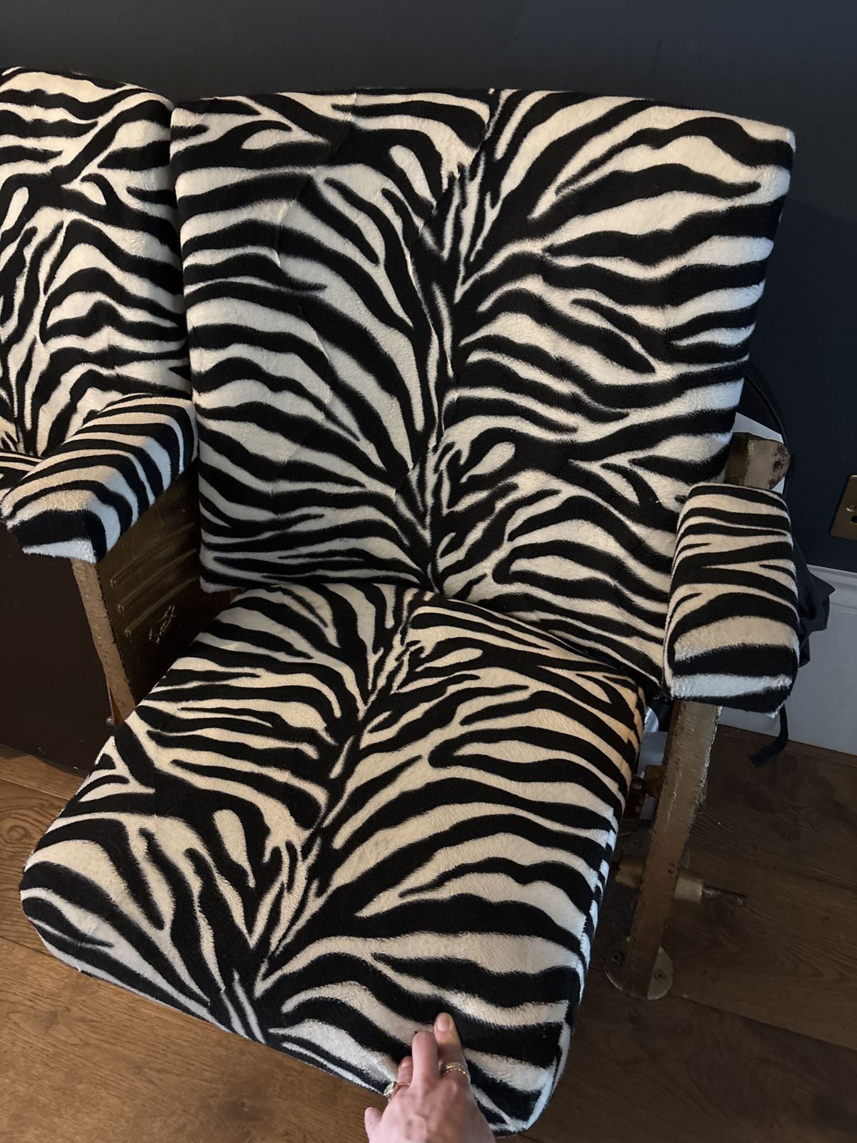 Reupholstered Vintage Cinema Chairs photo furniture
