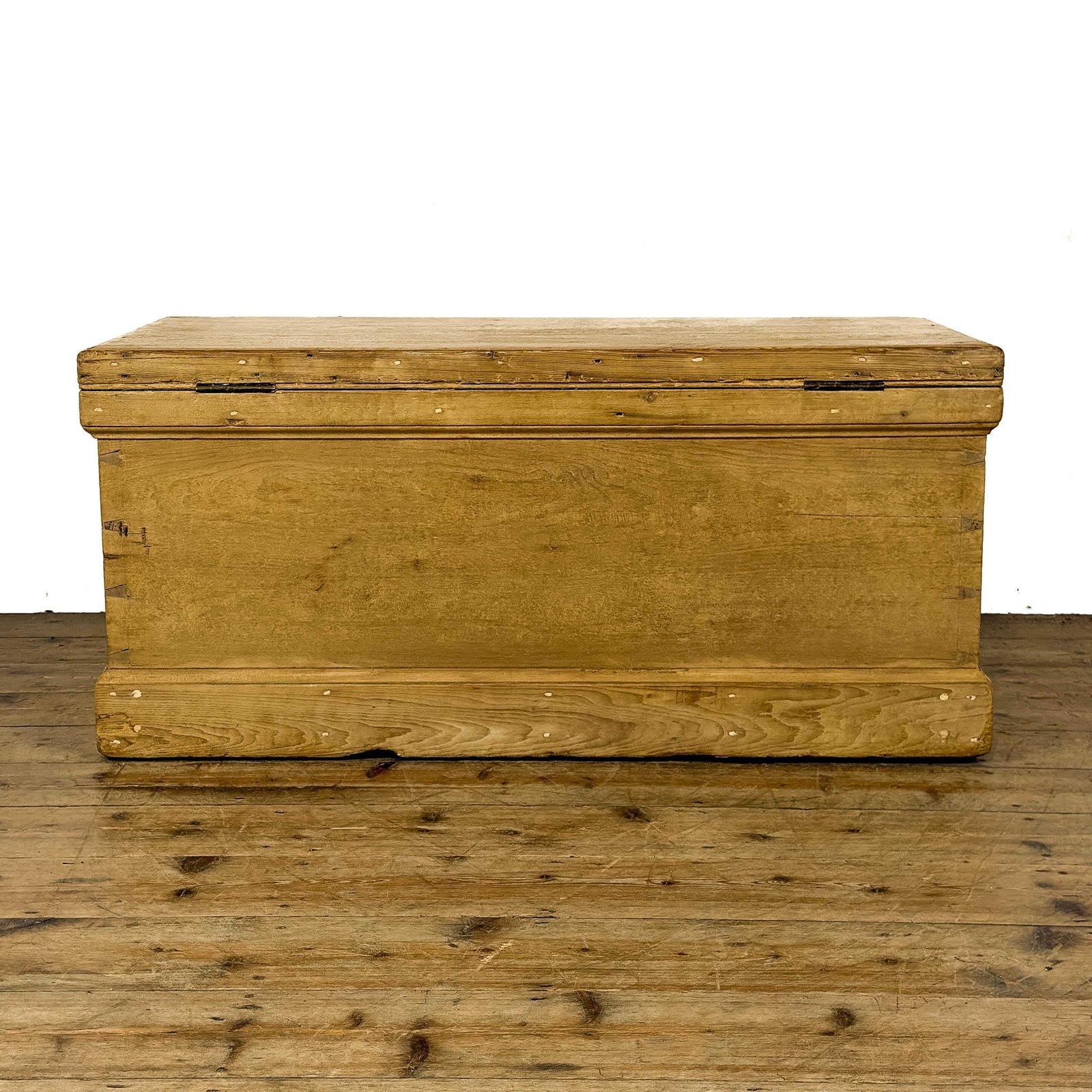 Antique Pine Trunk Blanket Box | Antique Furniture | Antique Trunk | Antique Storage | Pine Trunks | Blanket Box photo buy
