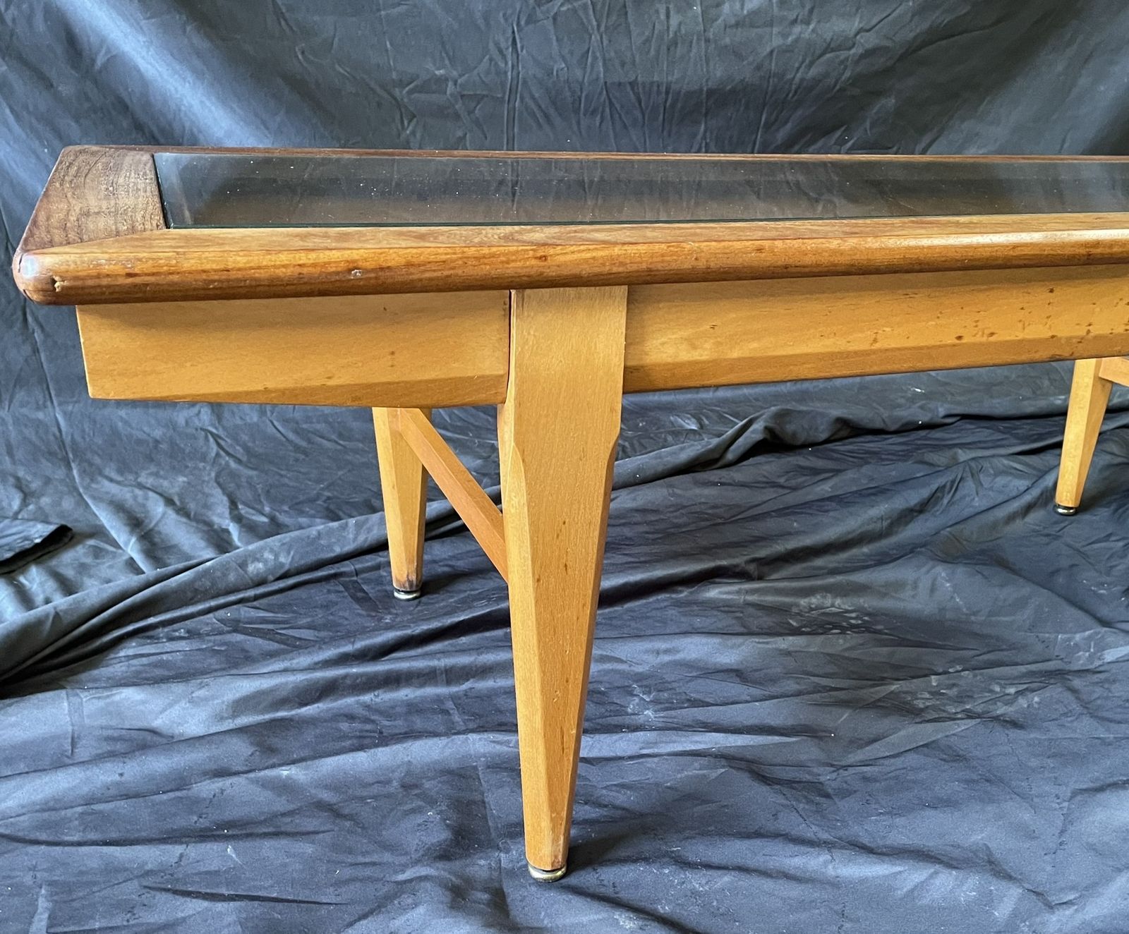 photo furniture Mid Century Teak & Glass Coffee Table – G Plan Fresco Style, 1960s