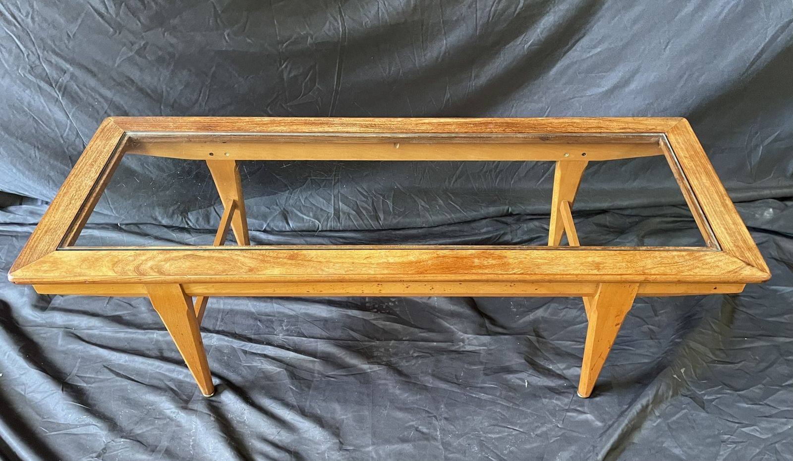 285.0 Mid Century Teak & Glass Coffee Table – G Plan Fresco Style, 1960s photo