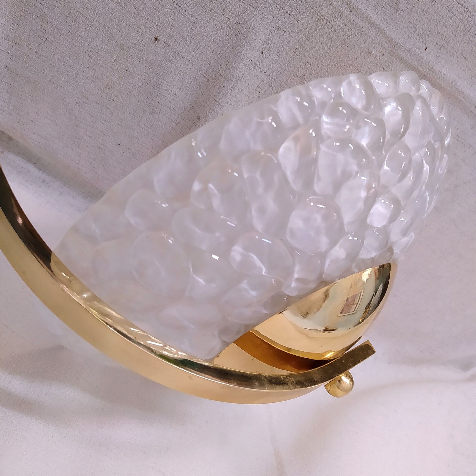 Mid Century Murano Ice Glass Wall Lights,3 Available. photo buy