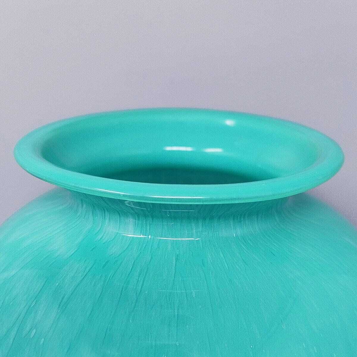 1970s Exquisite Handcrafted Murano Vase By V.A.M. In Murano Glass. Made In Italy photo buy