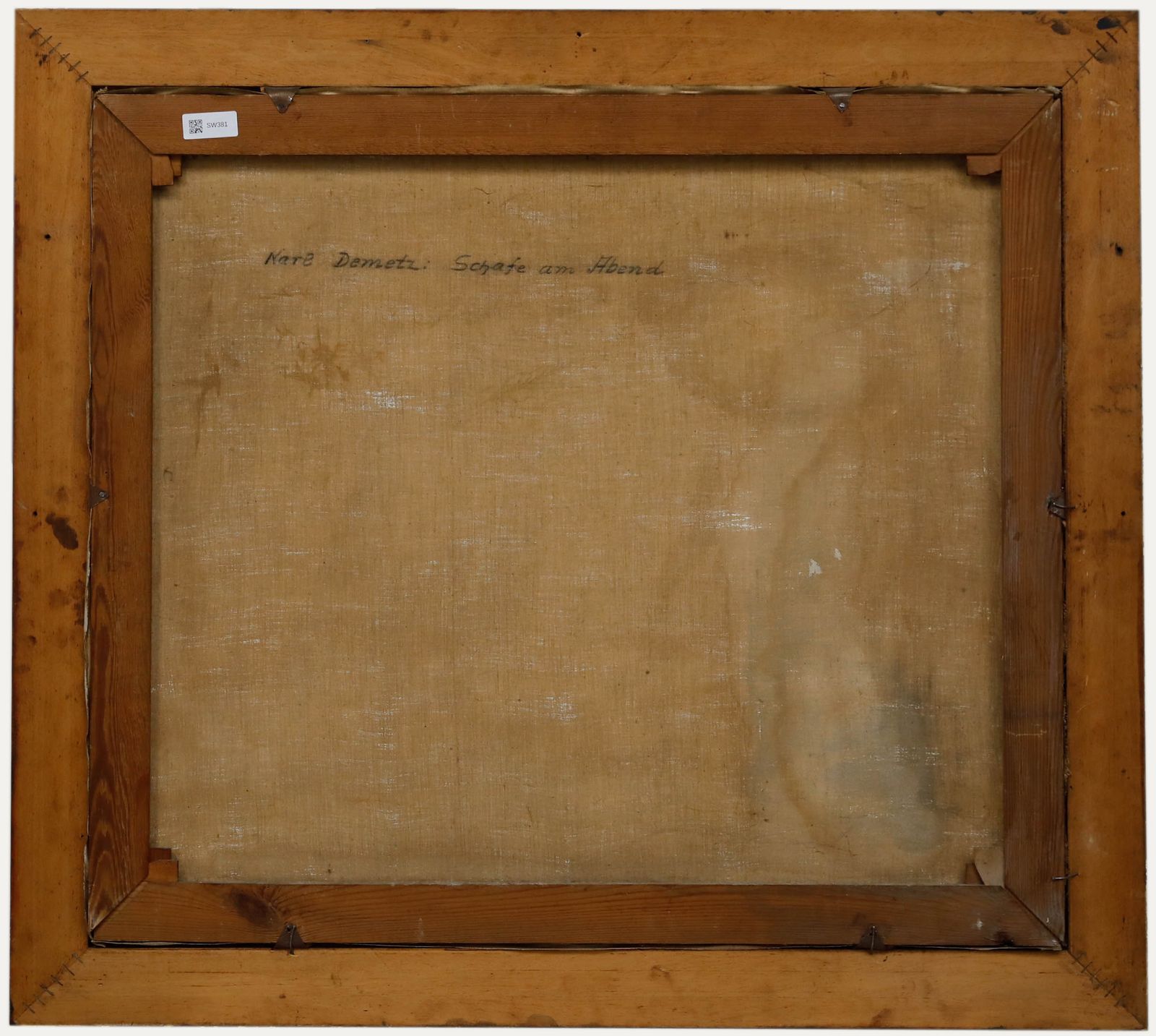 Karl Demetz (1909 1986) Framed Mid 20th Century Oil, Herding At Dusk photo for sale