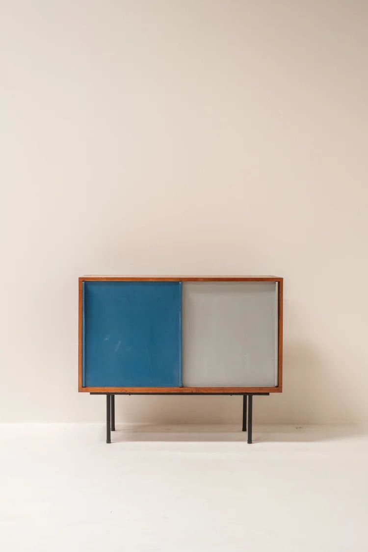 Exceptional French Mid Century Cabinet, 1950s