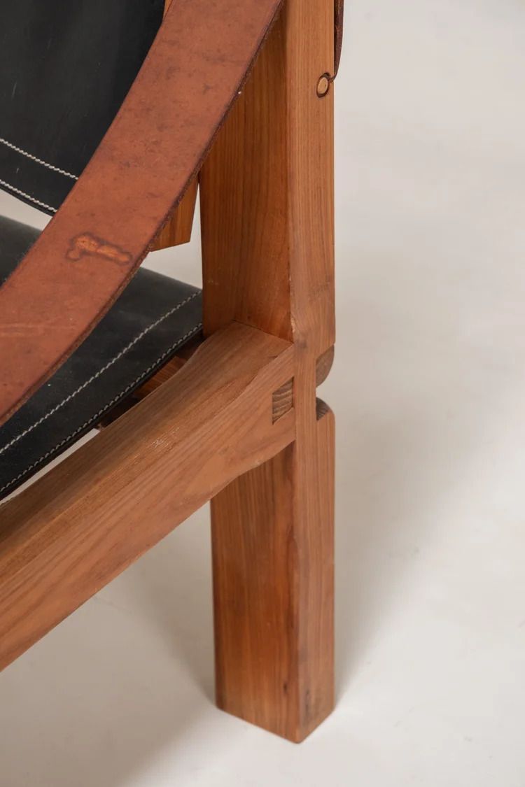 photo vinterior Pair Of S10 Sahara Chairs By Pierre Chapo