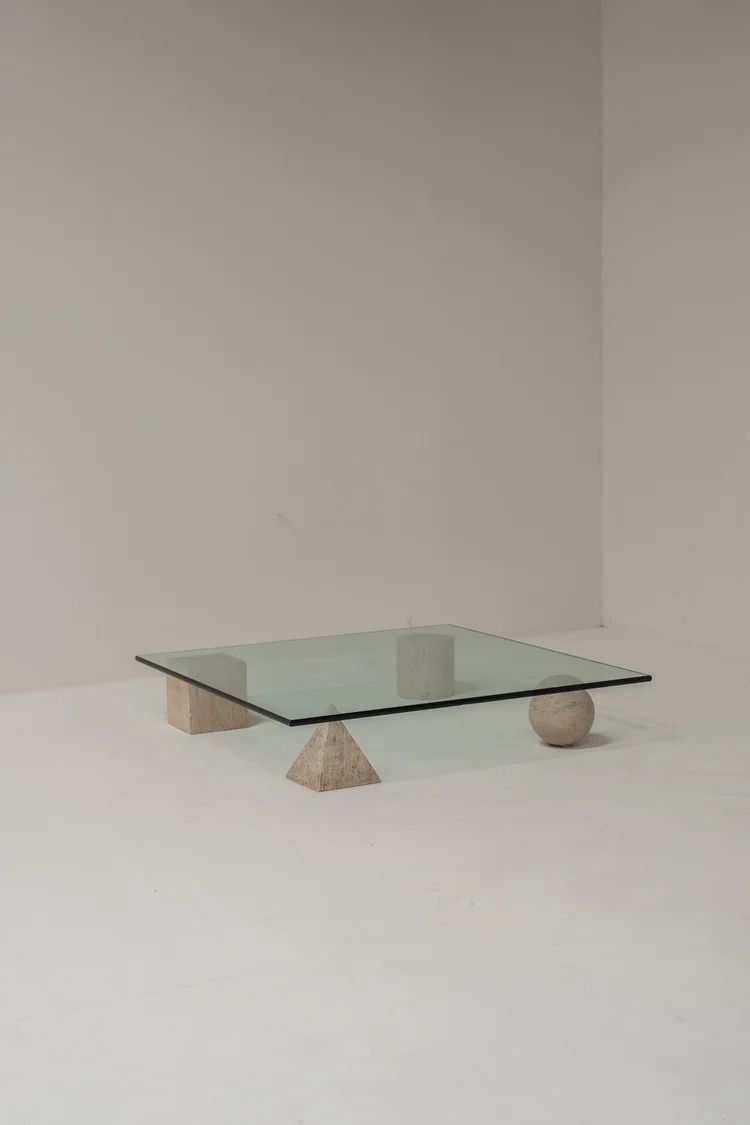 Metaphora Coffee Table By Lella And Massimo Vignelli For Casigliani 1970 photo for sale