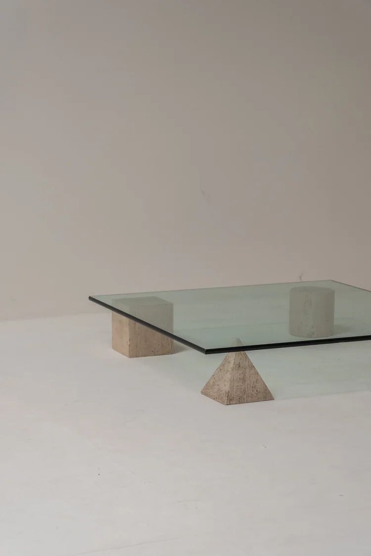 Metaphora Coffee Table By Lella And Massimo Vignelli For Casigliani 1970 photo Furniture