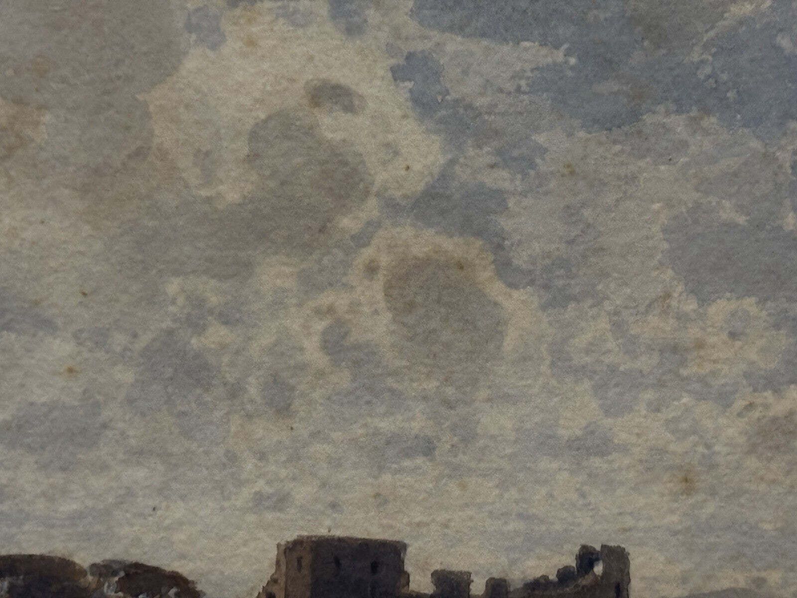 Cockermouth Castle, Cumberland, Framed Watercolour By Frederick Tucker 1911 photo 230.0