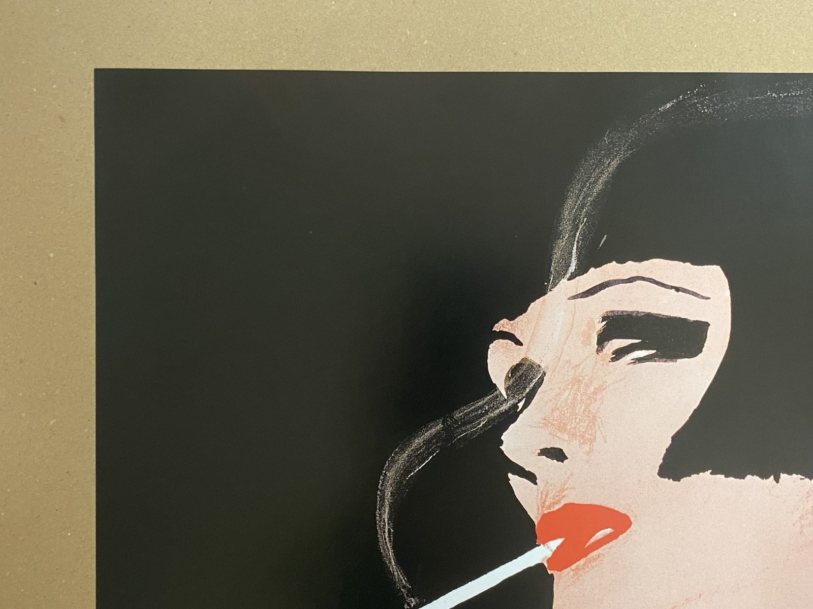 René Gruau, 1981   Femme A L'oeillet   Original Poster Printed In Offset Cm 80 X 60 photo 300.0