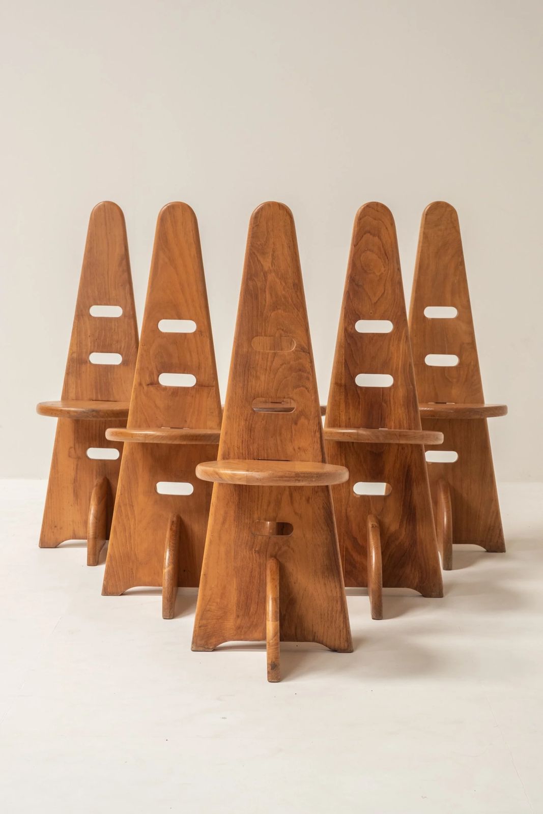 Set Of Six Chairs In The Style Of Gijs Boelaars photo 2883.0