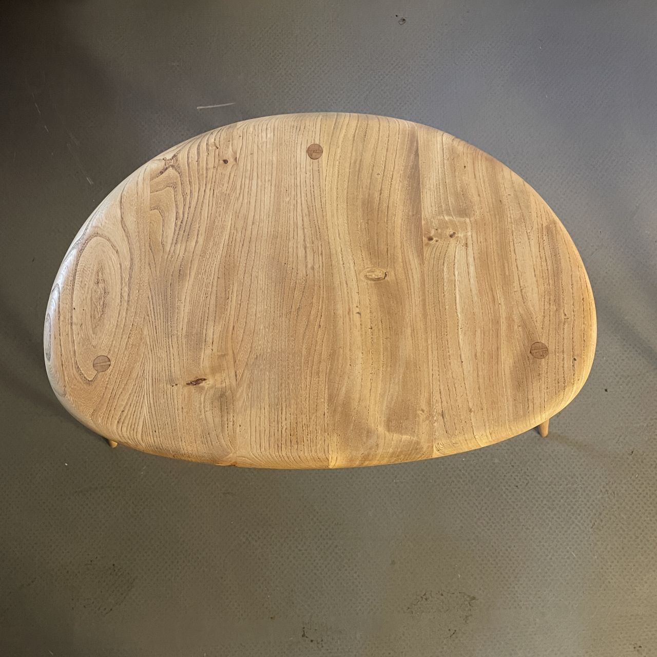 Ercol Nest Of Blonde Pebble Tables photo vinterior